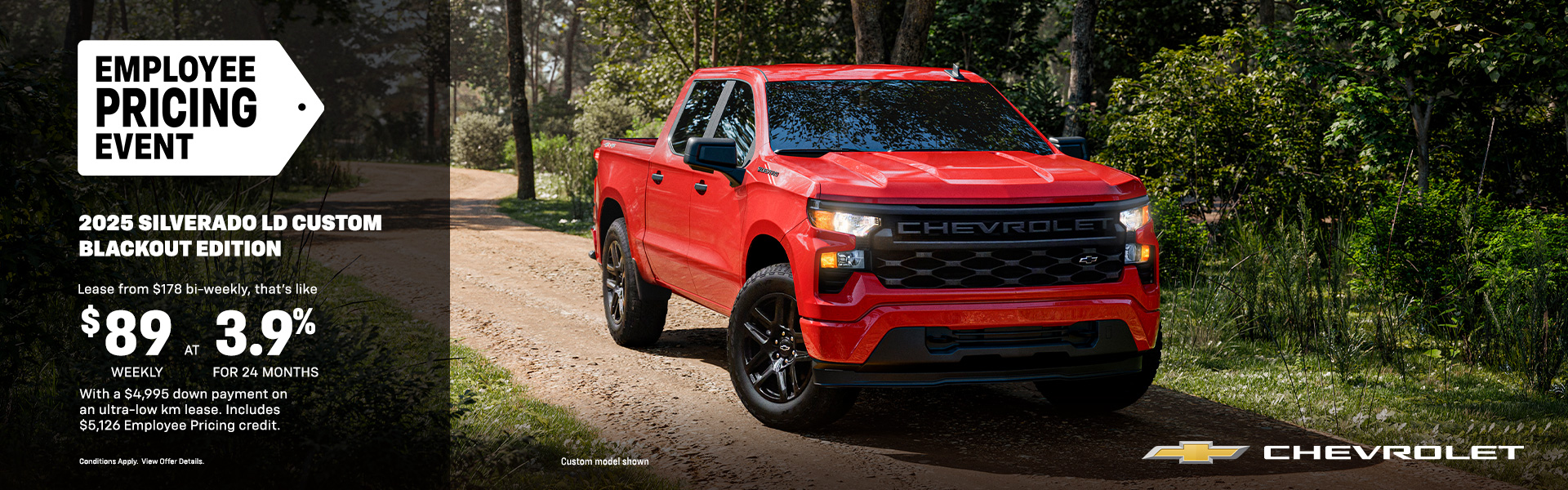 Chevrolet Silverado LD Custom Blackout Edition