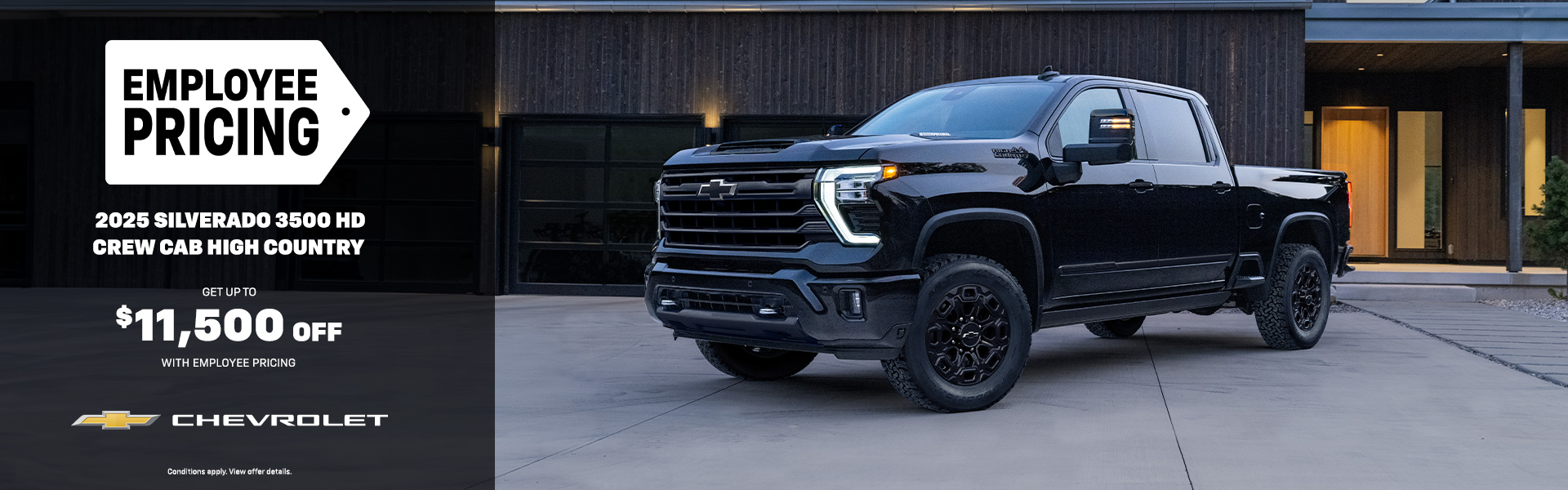Chevrolet - Silverado 3500 HD Crew Cab High Country