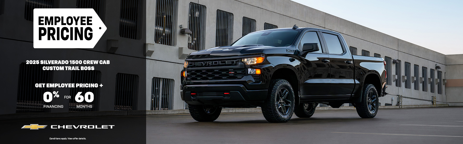 Chevrolet - Silverado 1500 Custom Crew Cab Traill Boss