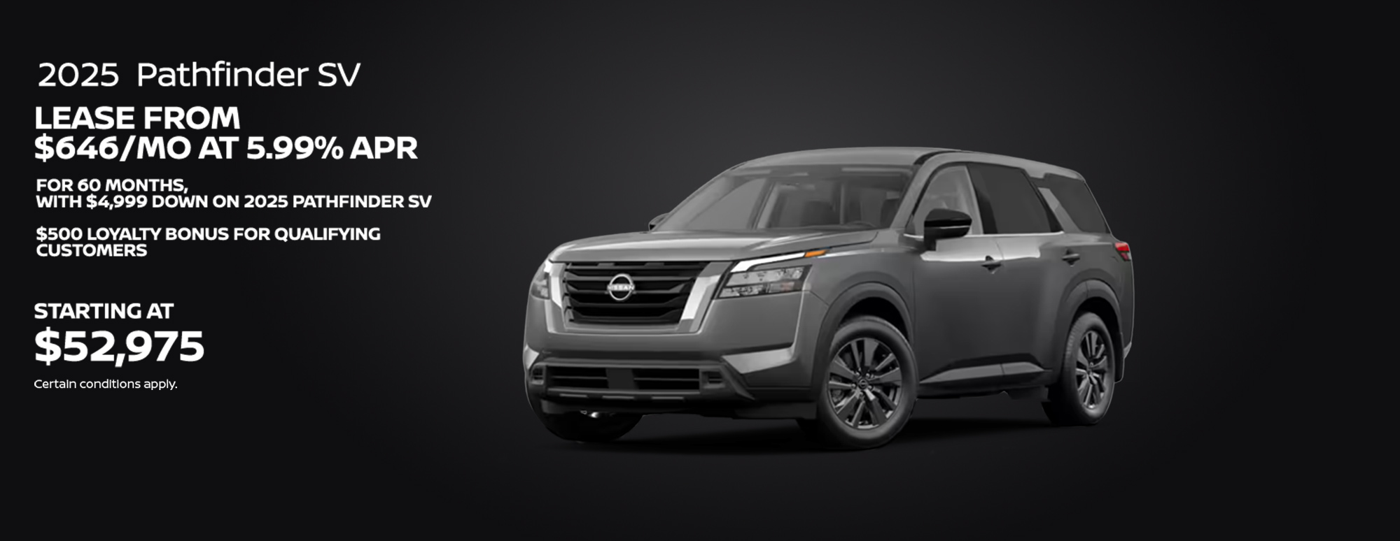 Nissan - Pathfinder SV