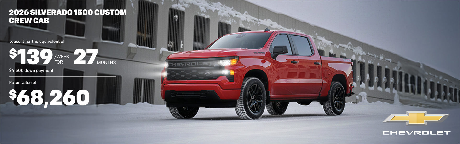 Chevrolet Silverado 1500  - lease 