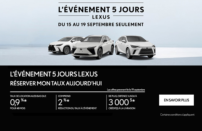 Evenement Lexus
