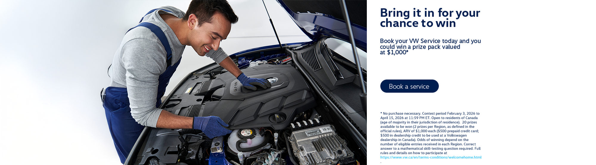 Bring it in for your chance to win