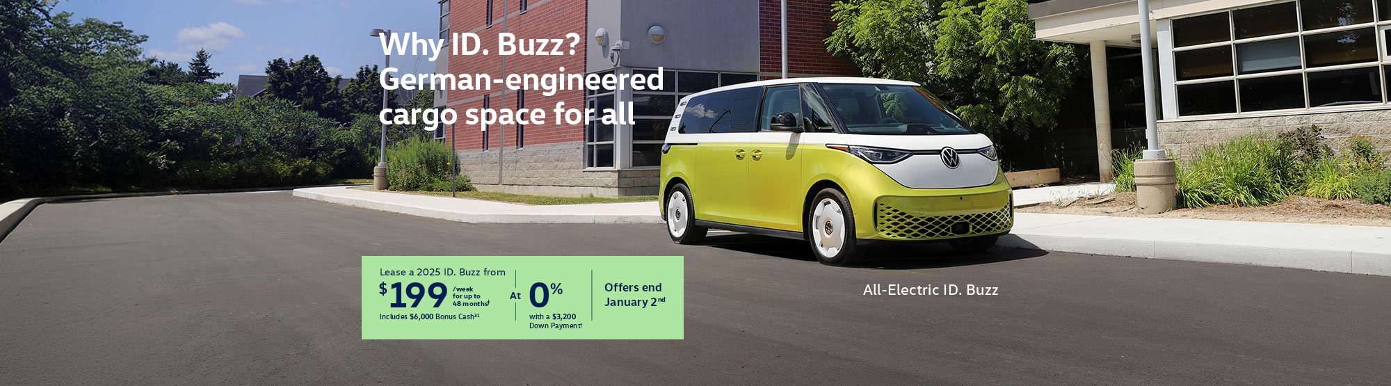 VWCA November2025 Monthly offer - ID.Buzz