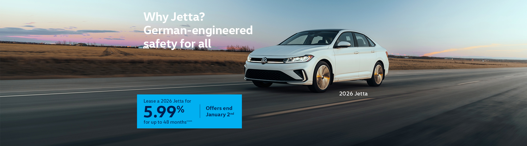 VWCA November2026 Monthly offer - Jetta