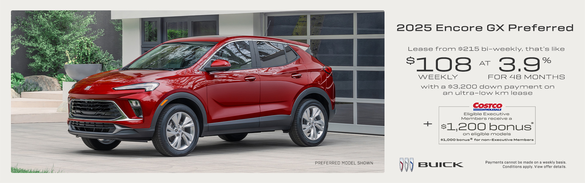 Buick Encore GX Preferred - Lease