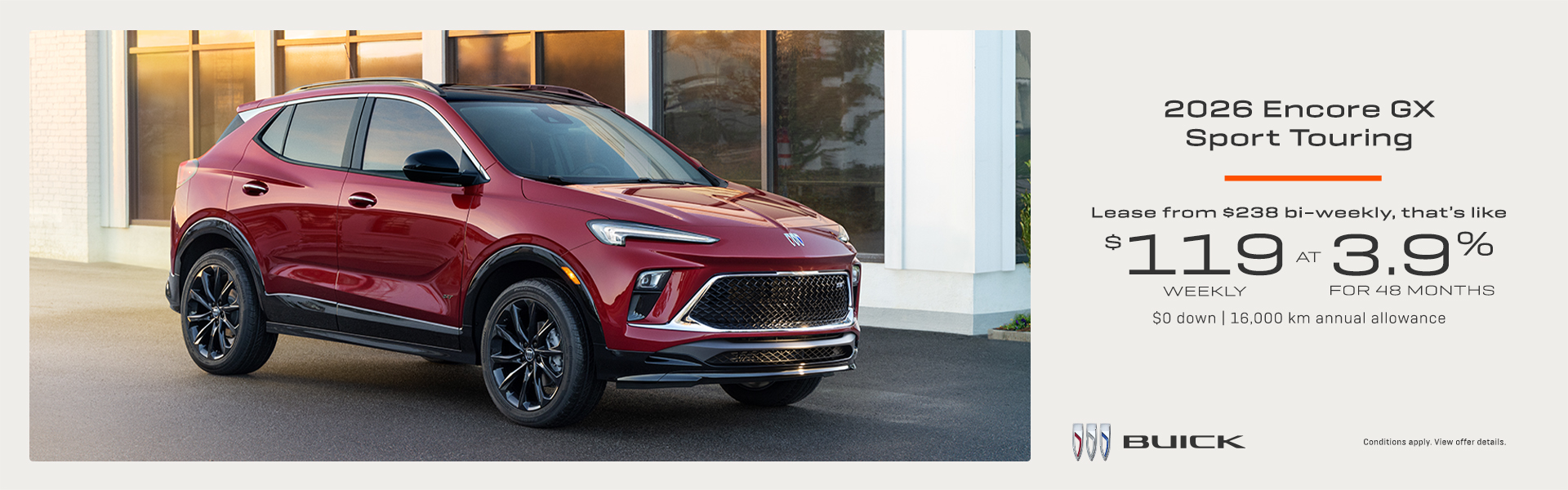 Buick Encore GX - Lease