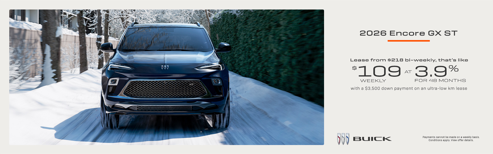 Buick Encore GX Preferred - Lease
