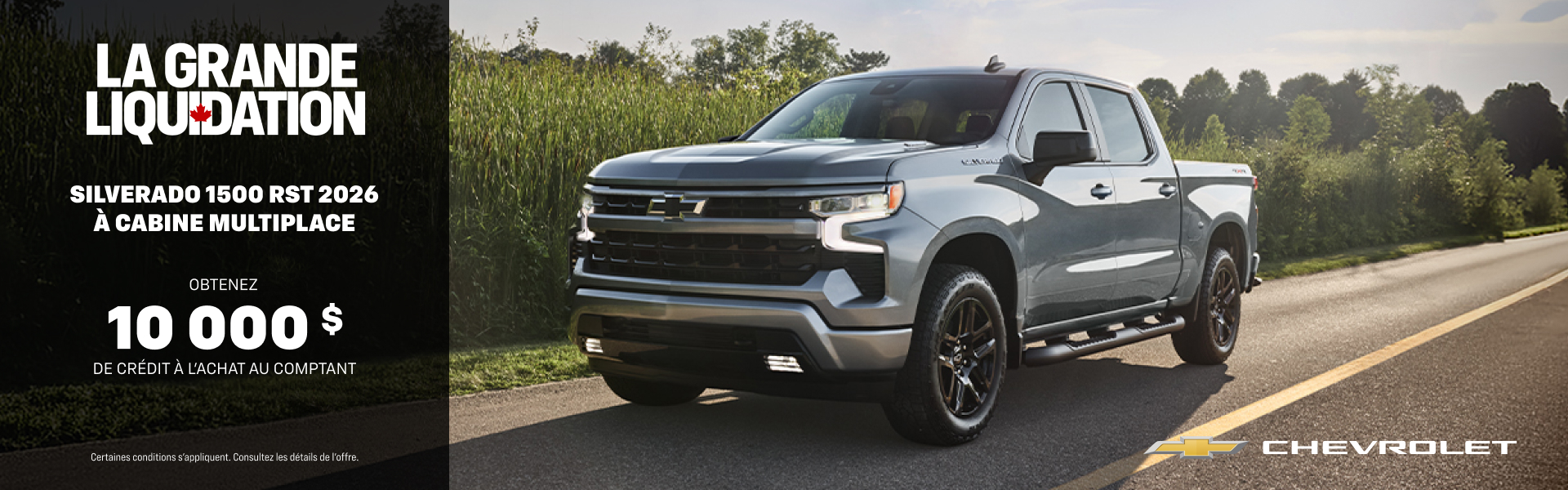 L'événement Mensuel Chevrolet L'événement Mensuel Chevrolet