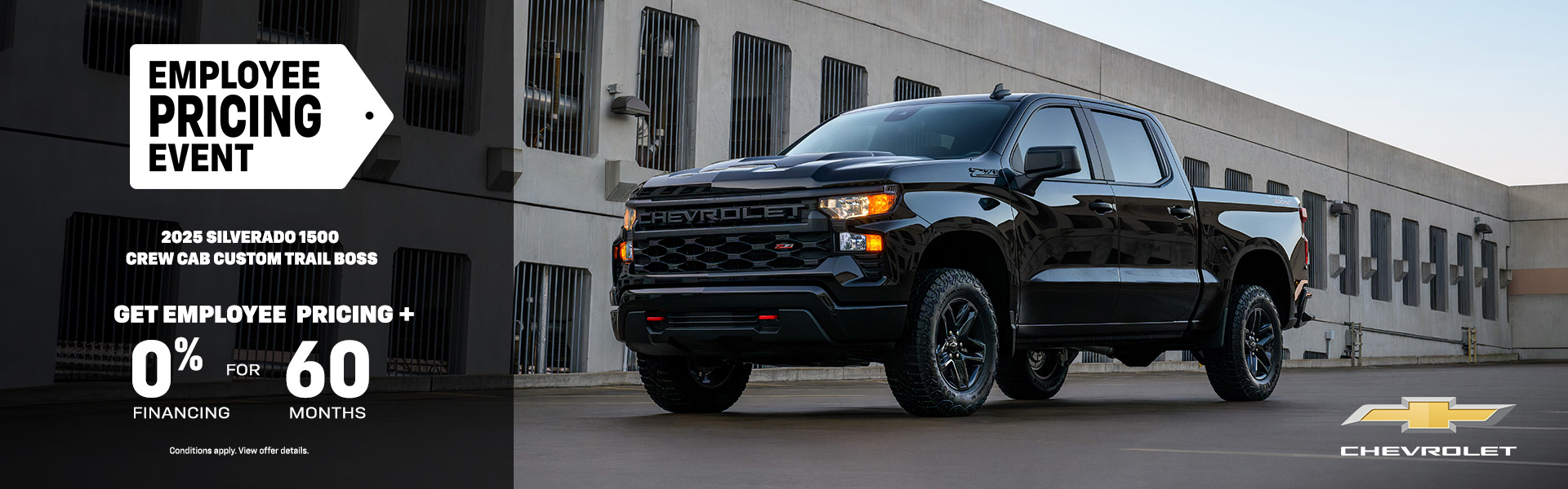 Chevrolet - Silverado 1500 Crew Cab Custom Trail Boss