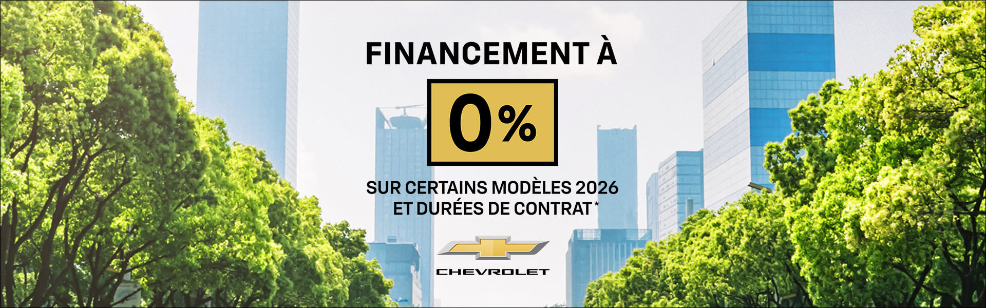 Évènement Chevrolet