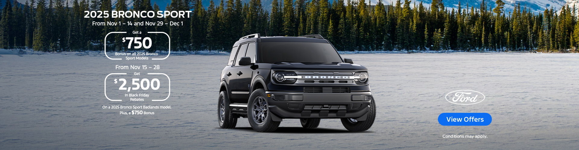 2025 Ford Bronco Sport