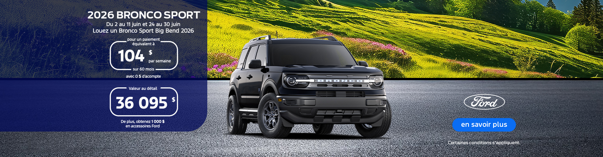 Ford Bronco Sport 2025