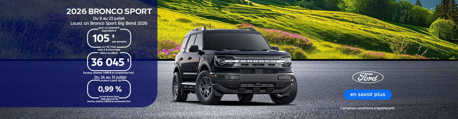 Ford Bronco Sport 2025
