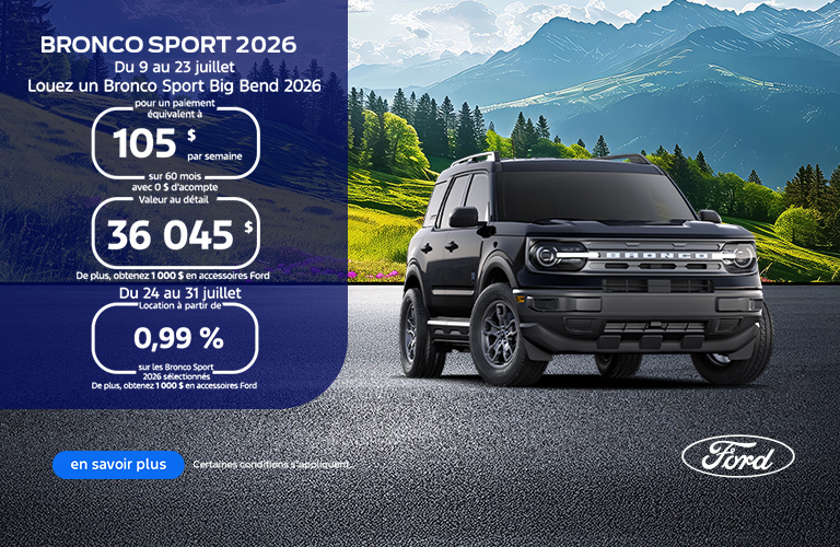 Ford Bronco Sport 2025