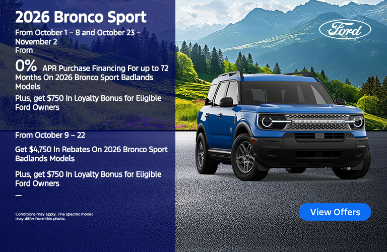 2026 Ford Bronco Sport