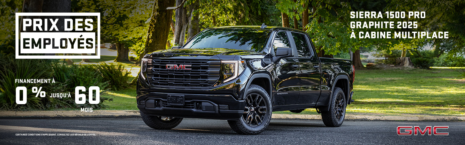 GMC - Sierra 1500 Pro Graphite Crew Cab Finance