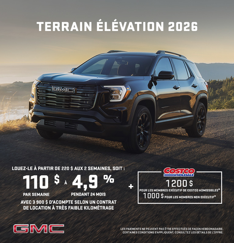 GMC - Terrain Elevation