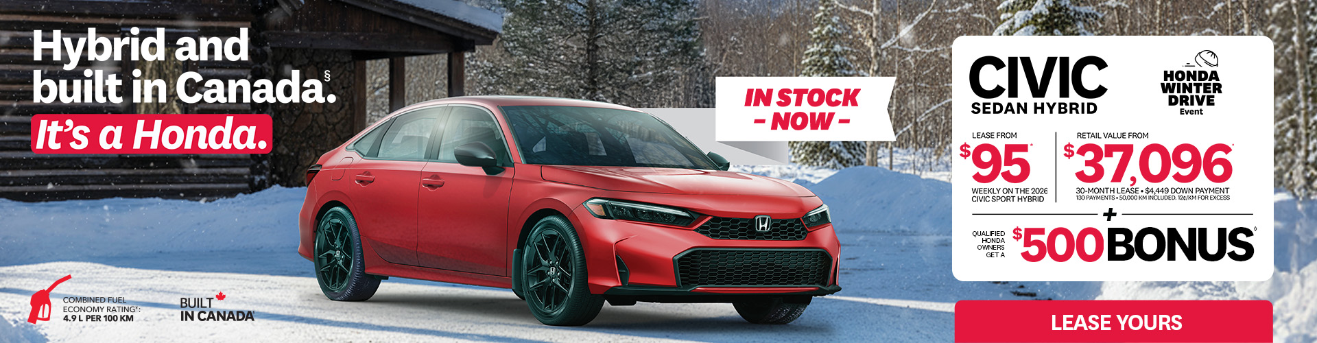 Honda - Civic Sedan Hybrid