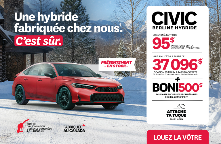 Honda - Civic Sedan Hybrid