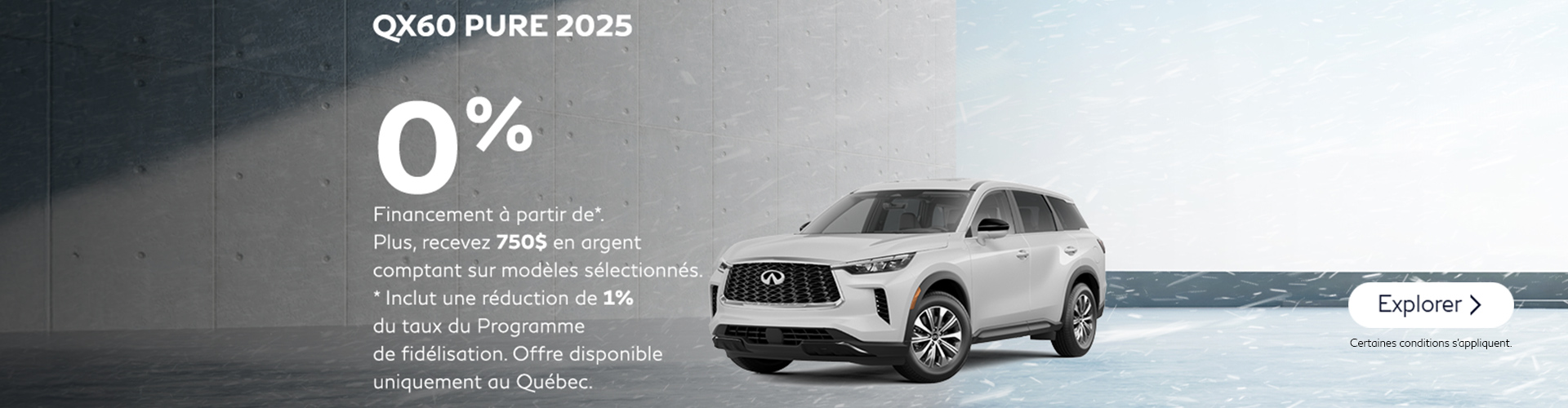 Infiniti - Evenement - QX60