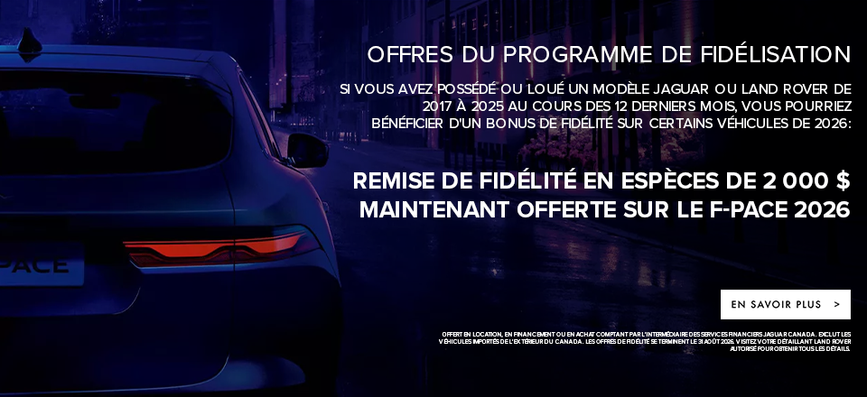 Evénement Jaguar