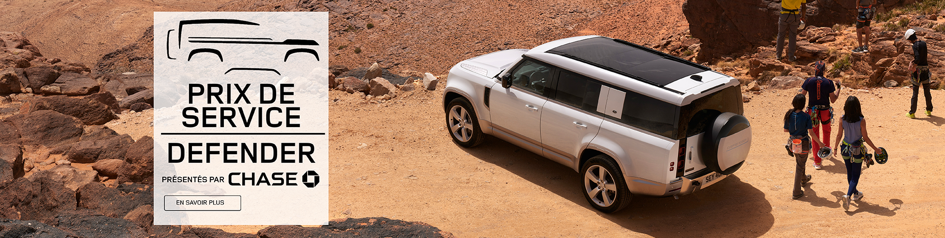 Les Prix de service Land Rover Defender