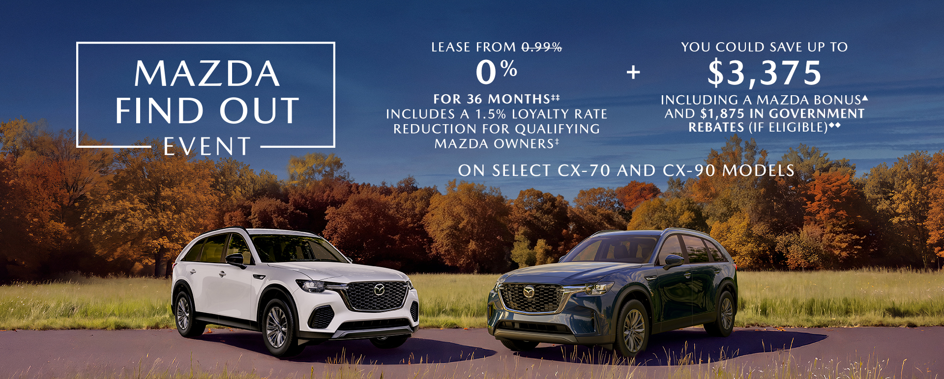 Mazda Find Out Event