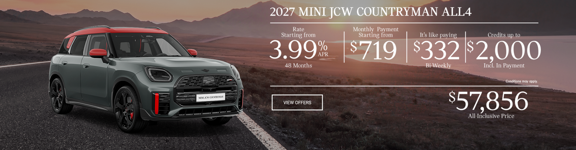 Mini JCW Countryman ALL4