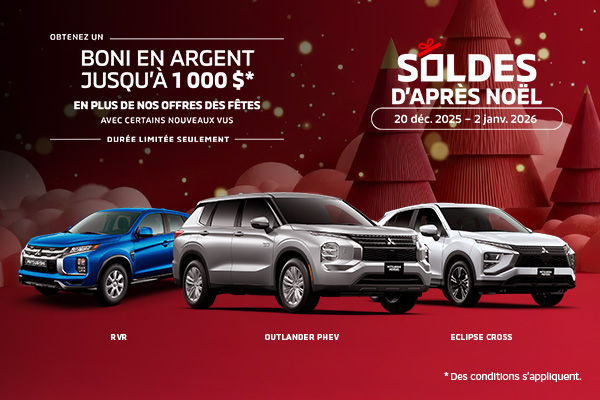 Événement Mitsubishi – Semaine Unboxing