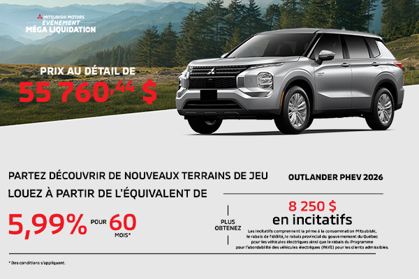 Mitsubishi Outlander PHEV