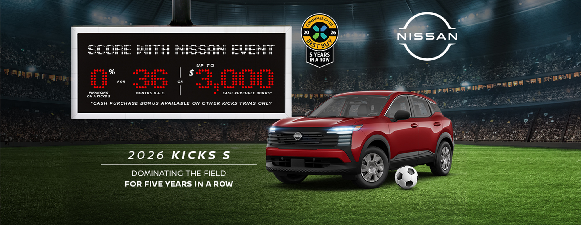 Nissan - 2026 Kicks S