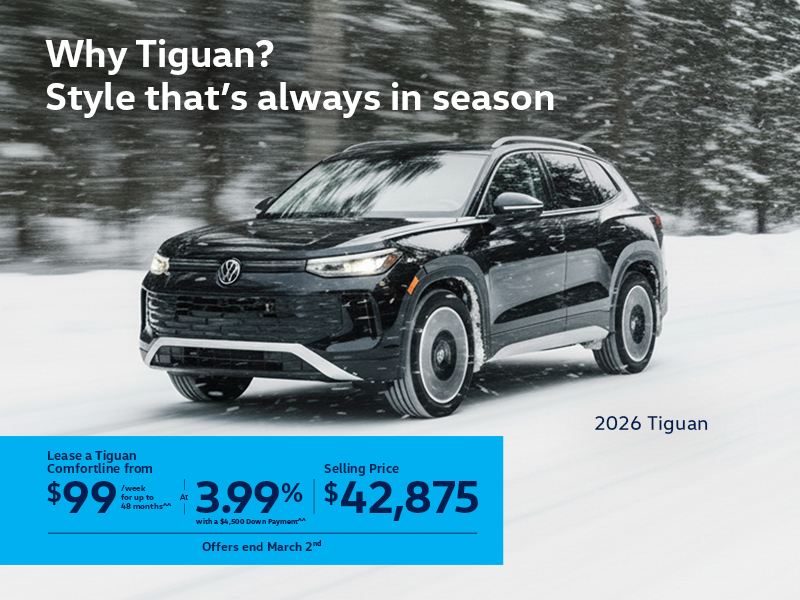 VWCA February2026 Monthly offer - Tiguan