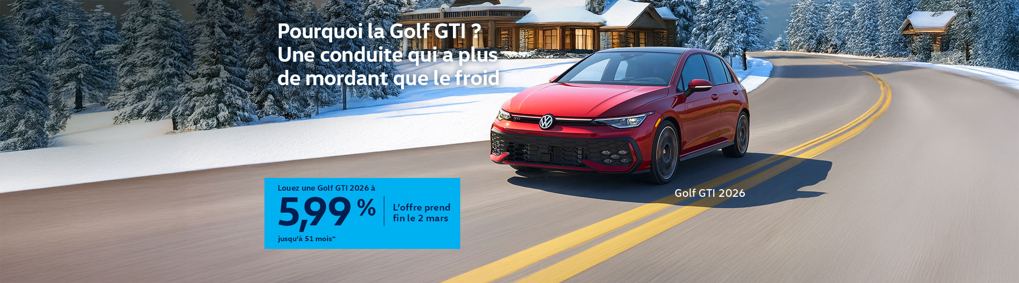 VWCA February2026 Monthly offer - Golf GTI