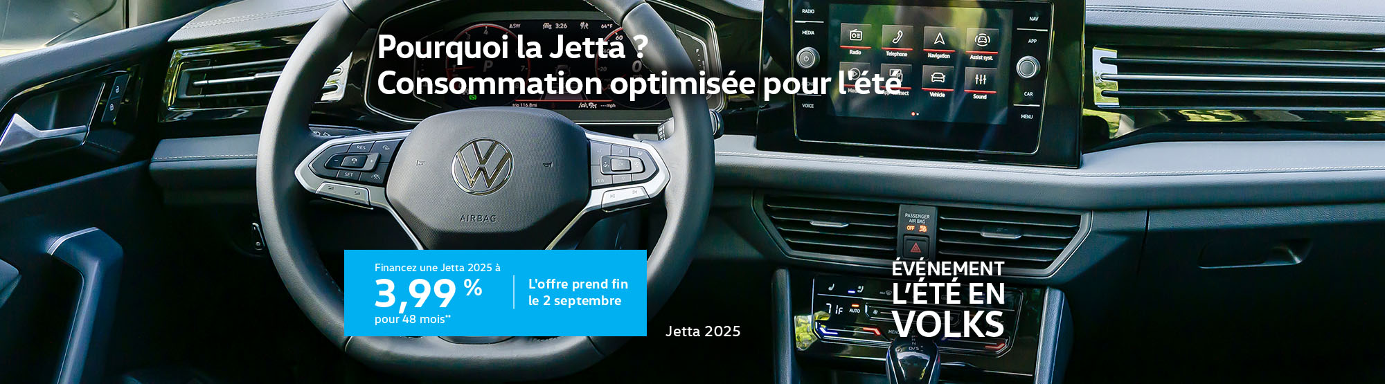 VWCA August2025 Monthly offer - Jetta GLI