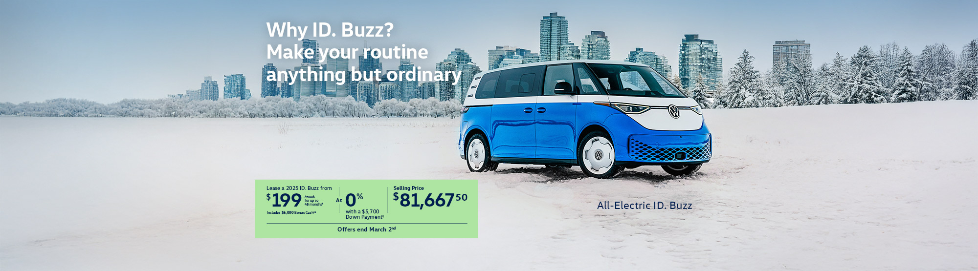 VWCA January2025 Monthly offer - ID.Buzz