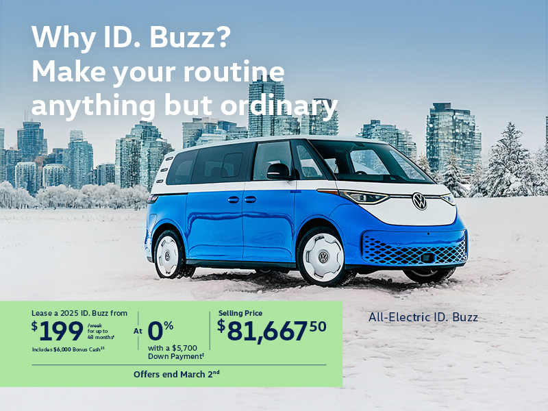 VWCA January2025 Monthly offer - ID.Buzz
