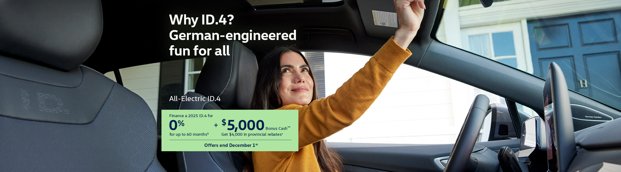 VWCA November2025 Monthly offer - ID.4