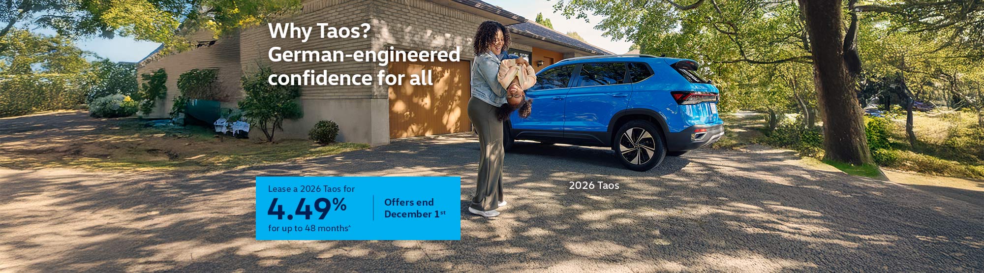 VWCA November2025 Monthly offer - Taos