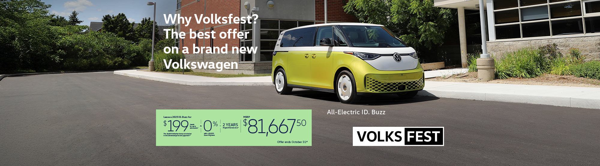 VWCA October2025 Monthly offer - ID.Buzz
