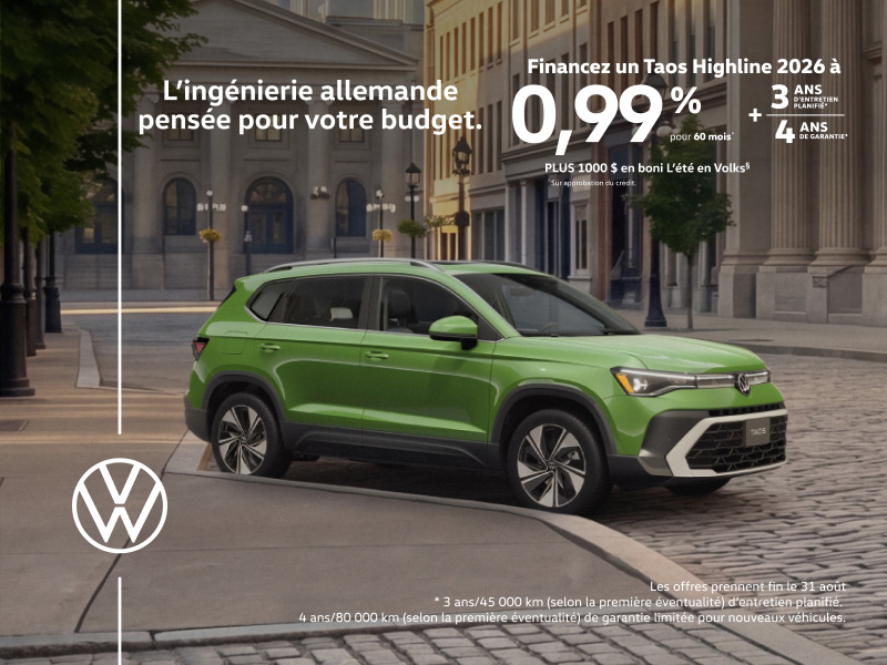 VWCA August2026 Monthly offer - Taos