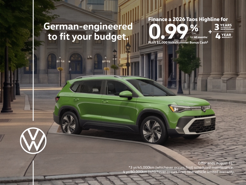 VWCA August2026 Monthly offer - Taos