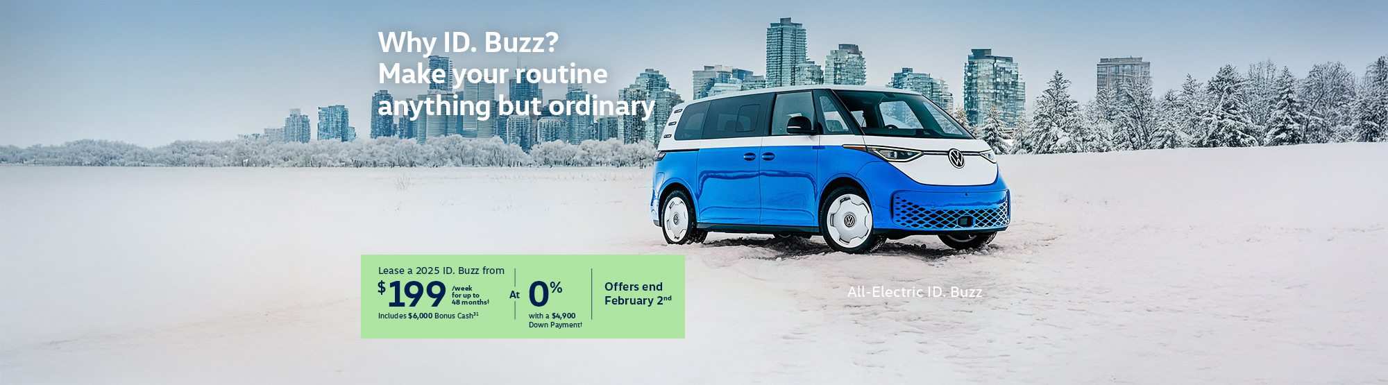 VWCA January2026 Monthly offer - ID.Buzz