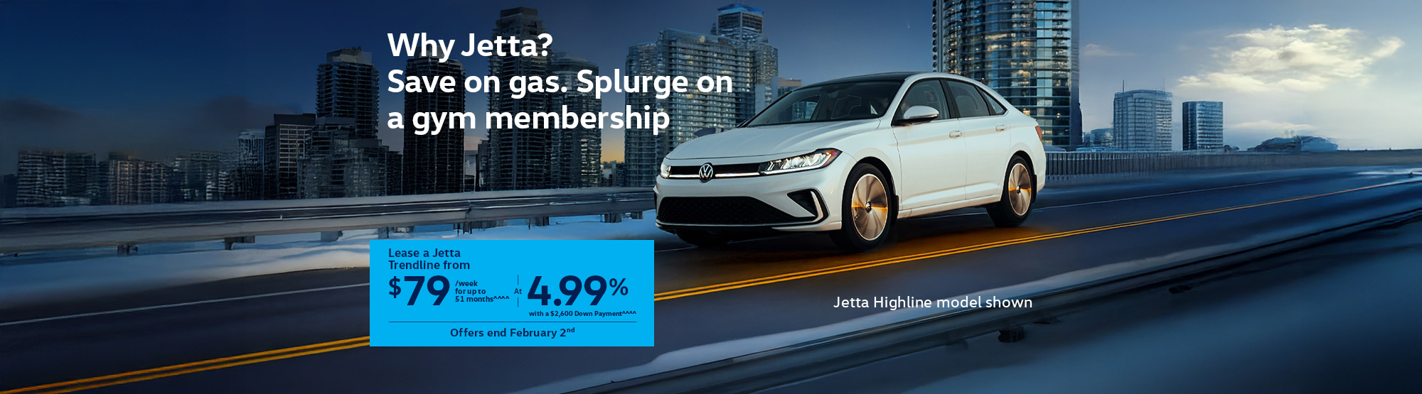 VWCA January2026 Monthly offer - Jetta 