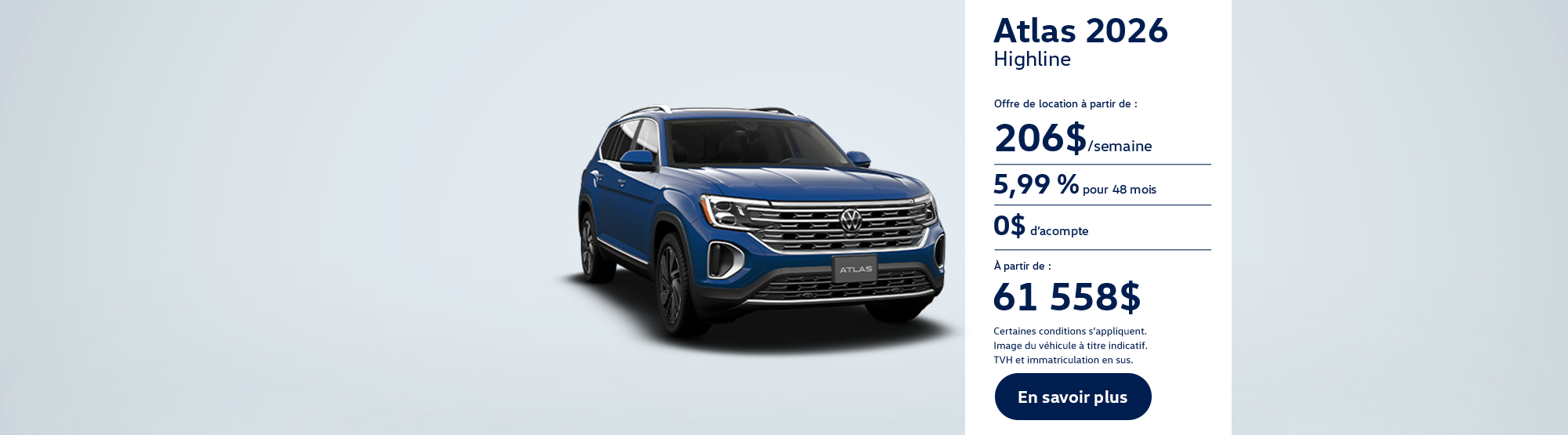 Volkswagen Atlas 2026