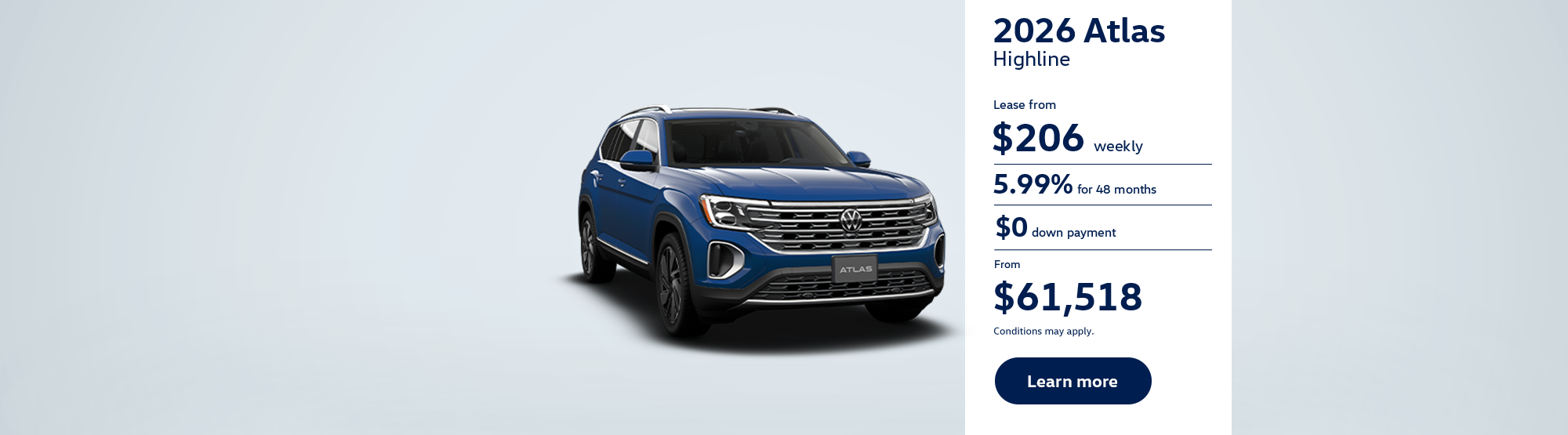 2026 Volkswagen Atlas
