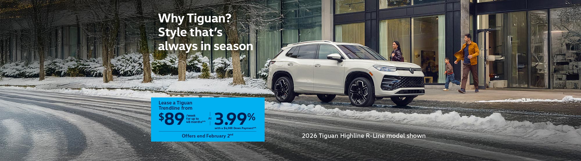 VWCA January2026 Monthly offer - Tiguan