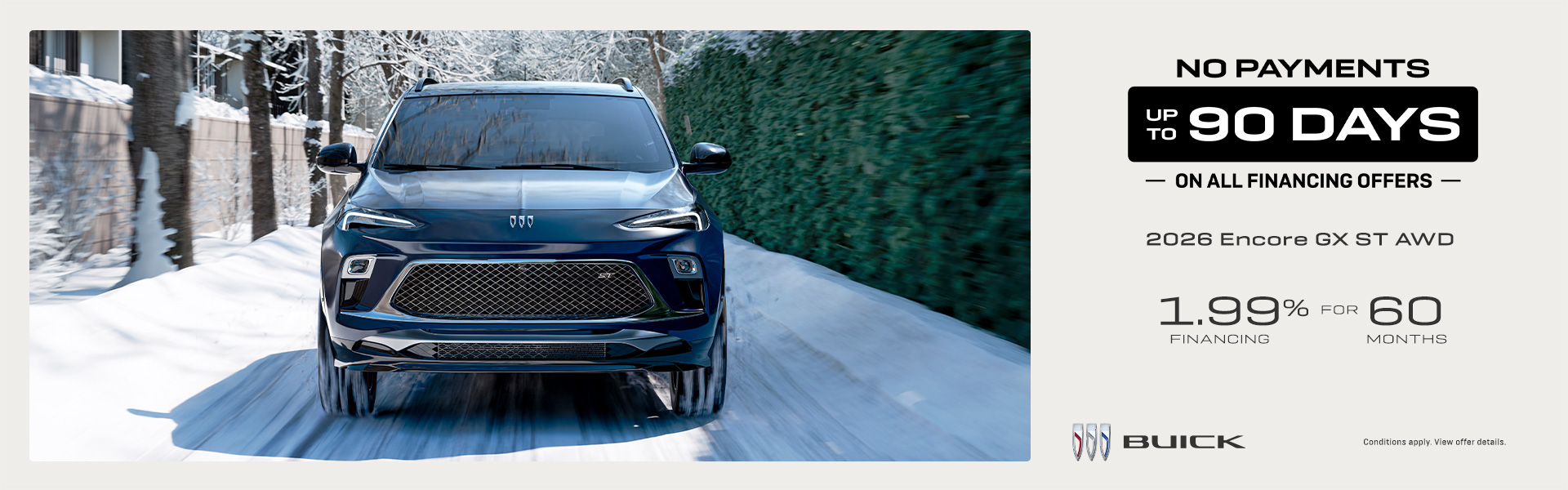 Buick Encore GX - Finance