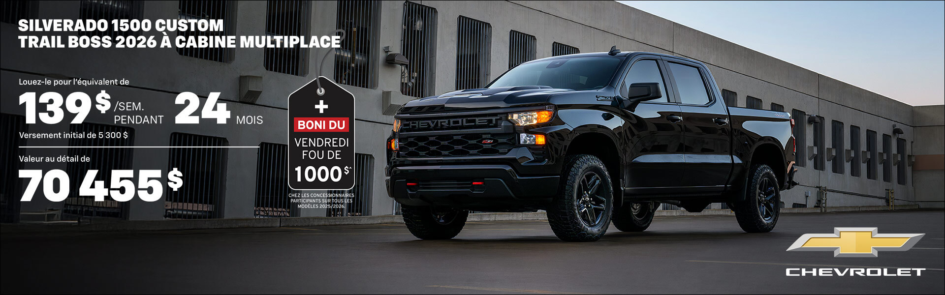 Chevrolet Silverado 1500 - lease 