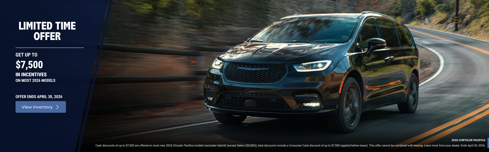 2026 Chrysler pacifica